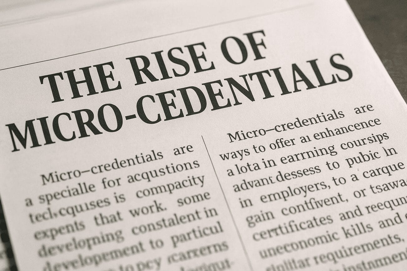 microcredentials