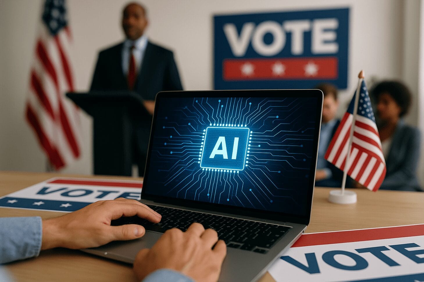 AI in political campaigns
