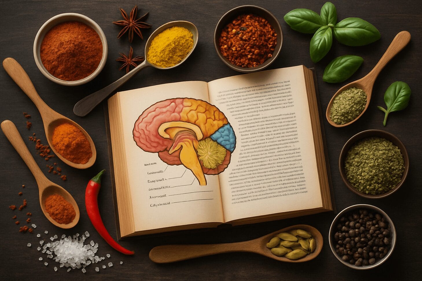 how spices affect the brain