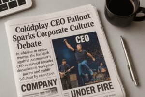 Coldplay CEO Fallout Sparks Corporate Culture Reckoning