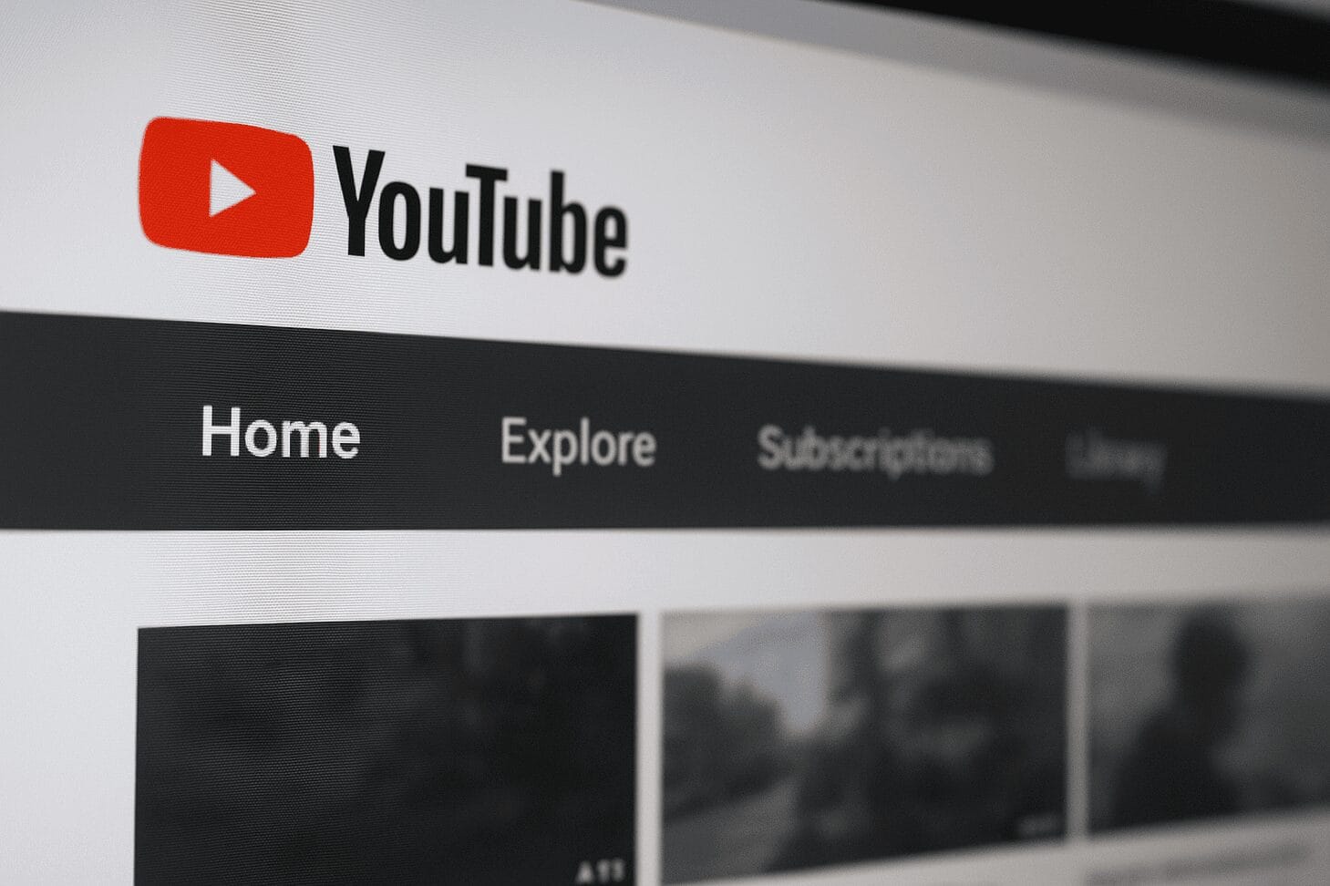 YouTube Trending Page