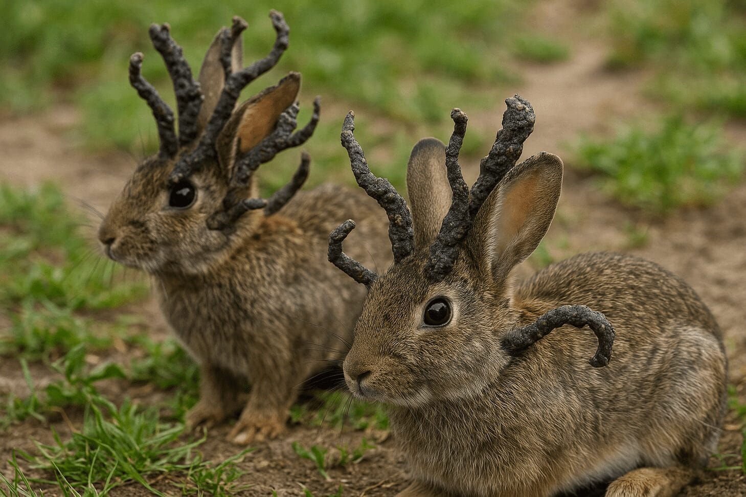 Rabbits with Shope papillomavirus tentacles