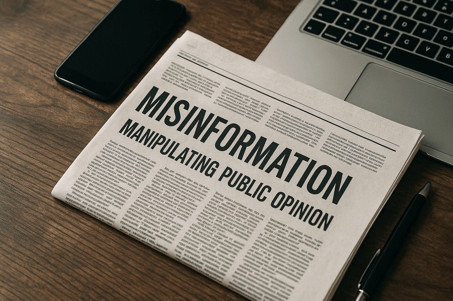 misinformation is manipulating public opinion