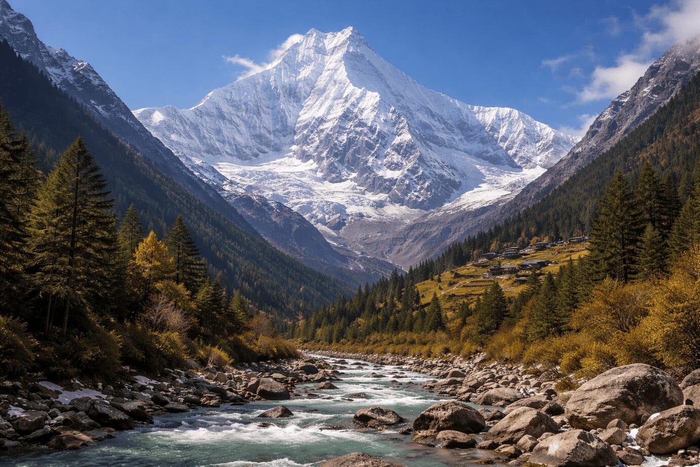 Mount Manaslu Nepal